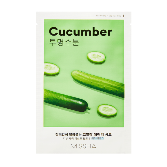 MISSHA Airy Fit Sheet Mask (Cucumber) 19g 