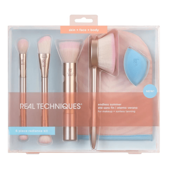 Real Techniques Endless Summer Glow Brush Kit