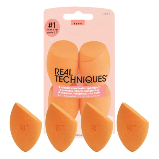 Real Techniques 4-pack Miracle Complexion Sponge