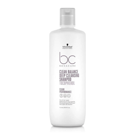 Schwarzkopf Professional Bonacure Clean Balance Deep Cleansing Shampoo 1000ml