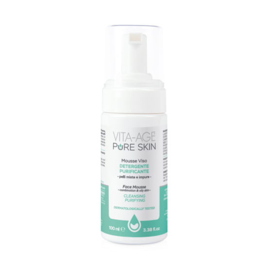 Vita-Age Pure Skin Facial Cleansing Mousse 100ml