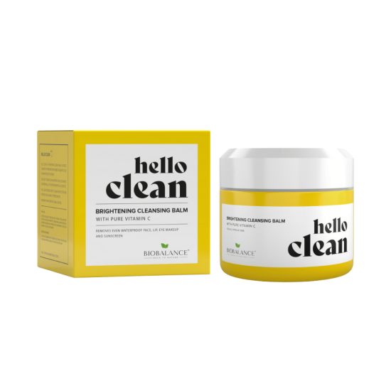 Bio Balance Hello Clean Brightening Cleansing Balm with vitamin C 100ml