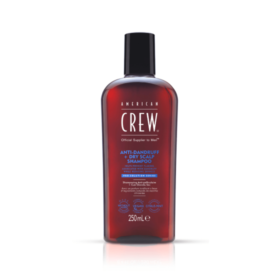 American Crew Anti-Dandruff + Dry Scalp Shampoo kõõmavastane šampoon  250ml