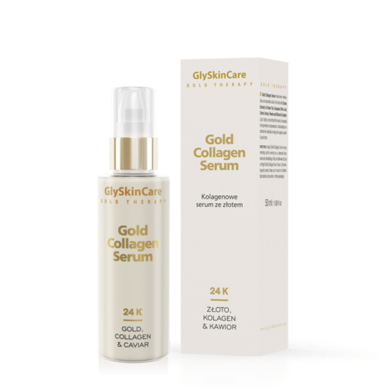 Glyskincare Gold intensive moisturizing serum with gold and collagen