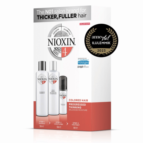Nioxin Sys4 3-Step System (Shampoo+Conditioner+Treatment)