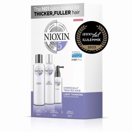 Nioxin Sys5 3-Step System (Shampoo+Conditioner+Treatment)