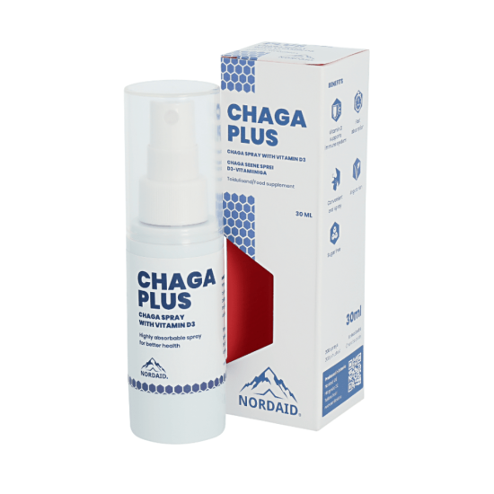 NordAid Chaga+D3 Spray 30ml