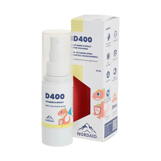 NordAid D Vitamin Spray For Babies 10mcg 30ml
