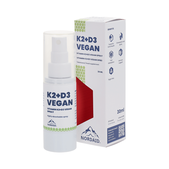 NordAid K2 100+D4000 sprei vegan 30ml
