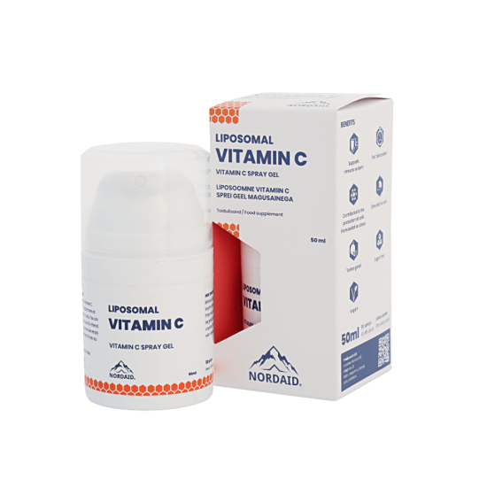 NordAid Liposomal Vitamin C Spray Gel 1000mg 50ml