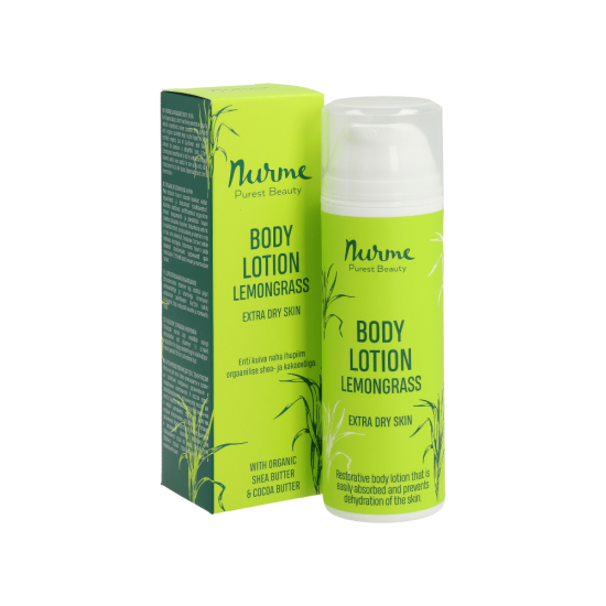 Nurme Organic lemongrass body lotion 150ml