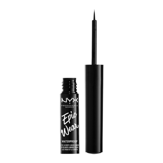 NYX Professional Makeup Epic Wear veekindel silmalainer Black 3,5ml