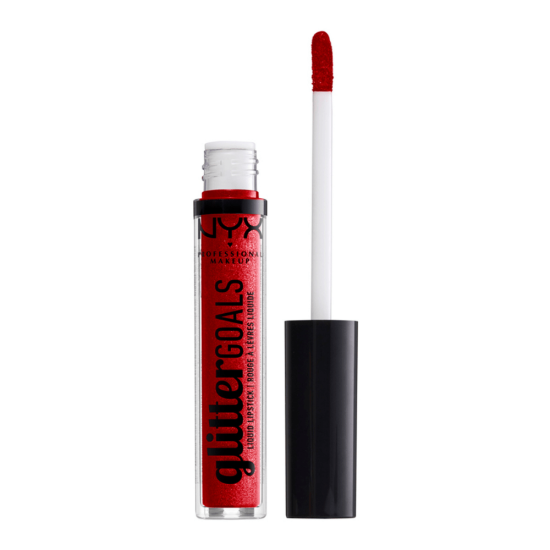 NYX Glitter Goals Liquid Lipstick Cherry Quartz 3ml