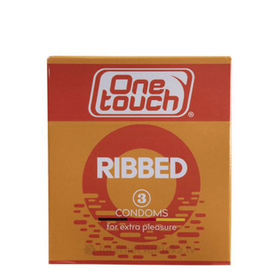 One Touch Condoms Ribbed N3