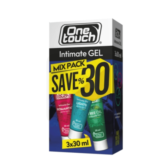 One Touch Intimate Gel MIX Pack 3x30 ml