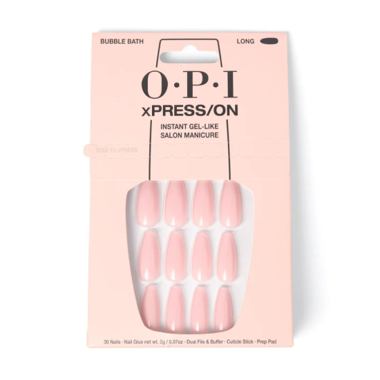 OPI xPRESS/ON Press On Nails Bubble Bath