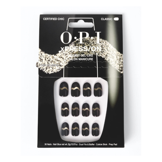 OPI xPRESS/ON Press On Nails Certified Chic