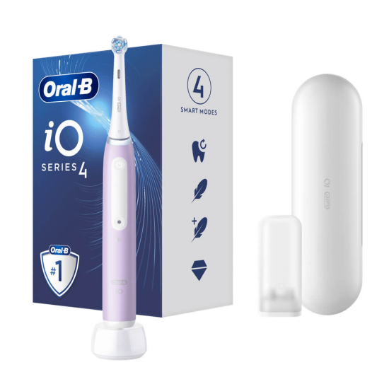 Oral-B iO 4 elektriline hambahari Lavender (iO-tehnoloogia magnetajamiga)