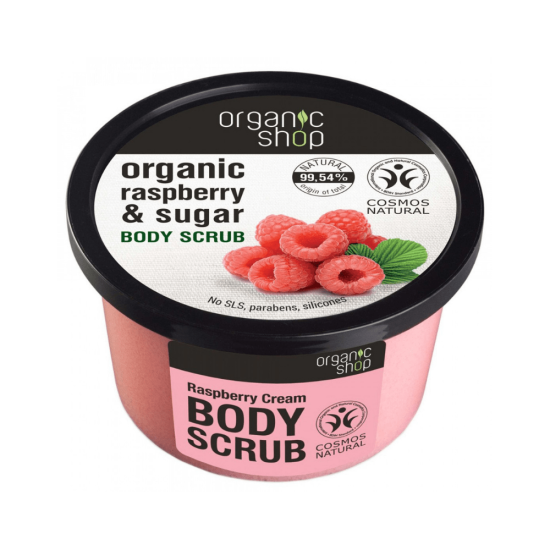 Organic Shop Raspberry Cream kehakoorija 250ml
