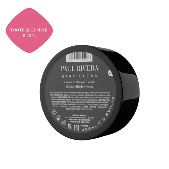 Paul Rivera Stay Clean Color Shield Cream nahka kaitsev kreem juuste värvimise ajal 250ml (11.2023)