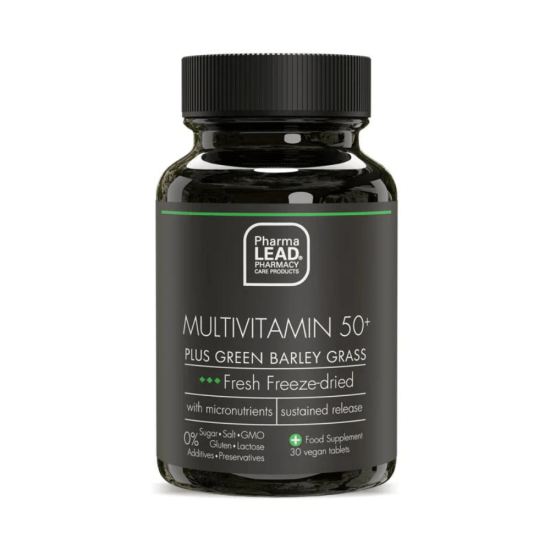 Pharma Lead Multivitamin 50+ Plus Green Barley grass