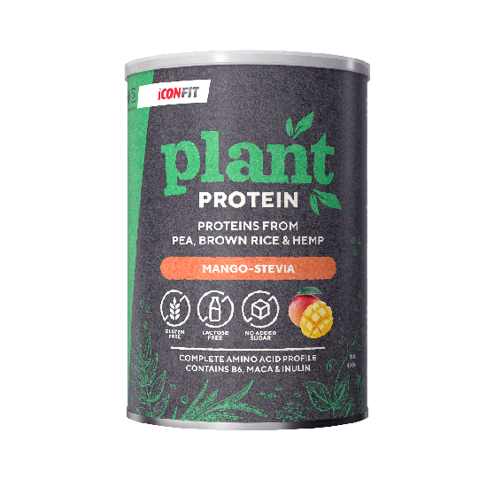 Iconfit Plant Protein Mango Stevia taimne proteiinipulber 480g