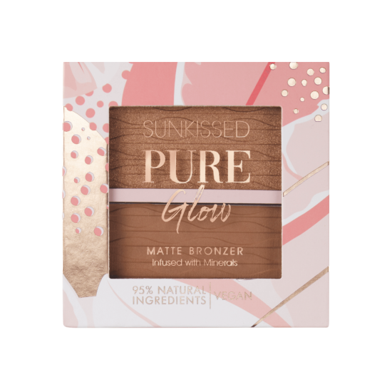 Sunkissed Natural Pure Glow Matte Bronzer 2x6,5g