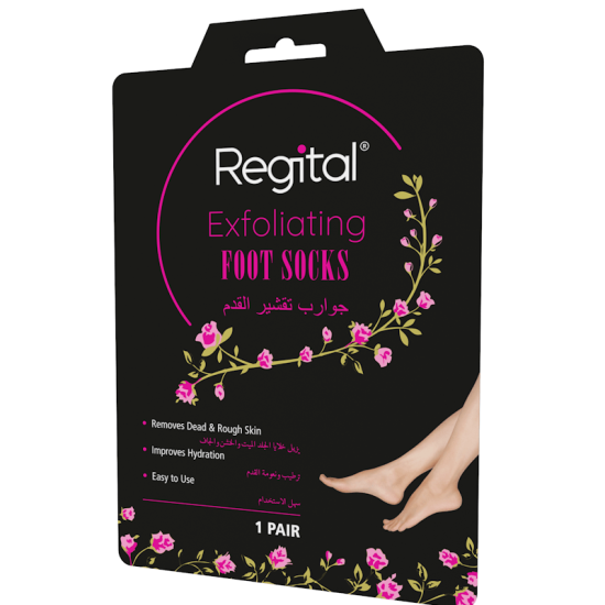 Regital Exfoliating Foot Socks 1 pair