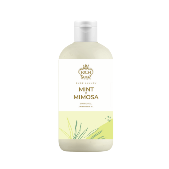 Rich Pure Luxury Mint & Mimosa Shower Gel 280ml