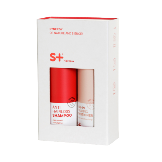S+ Haircare Anti Hairloss Shampoo & Leave-In Conditioner kinkekomplekt