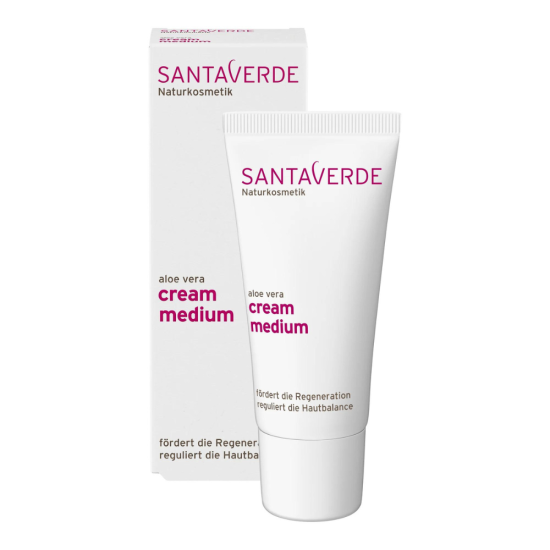 Santaverde Aloe Vera Cream Medium taastav näokreem 30ml