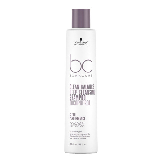 Schwarzkopf Professional Bonacure Clean Balance sügavpuhastav šampoon 250ml
