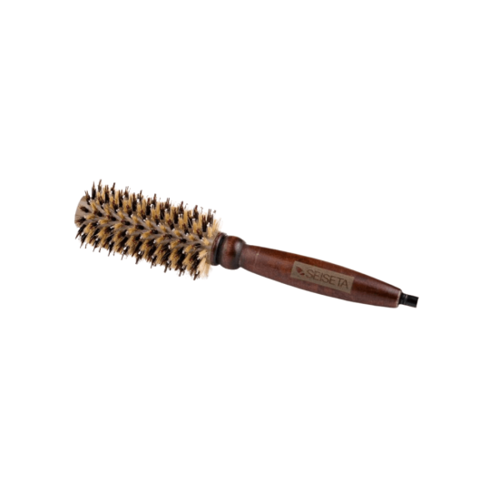 Seiseta Wooden Thermal Brush antistaatiline juuksehari 22mm
