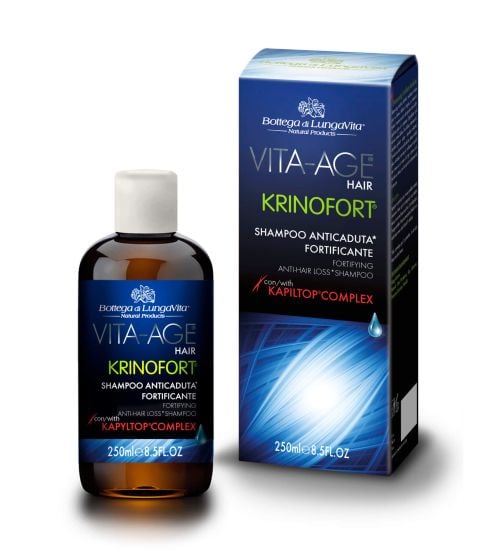 Vita-Age Krinofort juuste väljalangemist ja hõrenemist vähendav šampoon