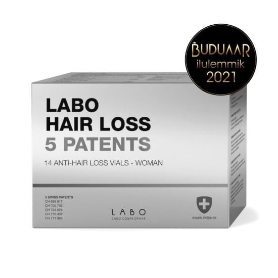 Labo Hair Loss 5 Patents juuste väljalangemist peatavad ampullid naistele 14tk
