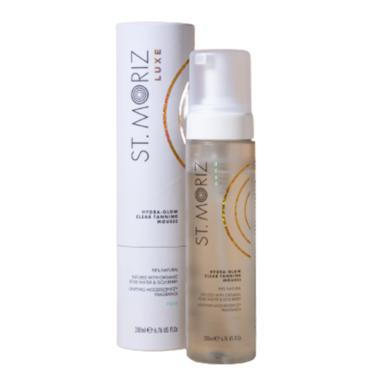 St.Moriz LUXE Hydra-Glow Clear Tanning Mousse Fast 200ml