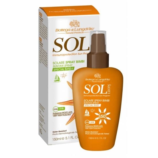 SOL Sun Protection Spray veekindel päikesekaitsesprei SPF50 150ml