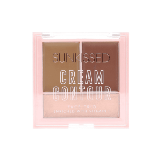 Sunkissed Cream Contour Face Trio Palette 6,4g