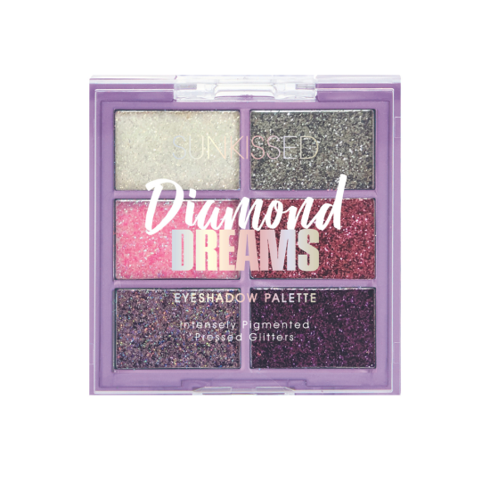 Sunkissed Diamond Dreams Glitter Palette lauvärvipalett 6x1,1g