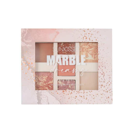 Sunkissed Marble Dreams Face Palette näopalett