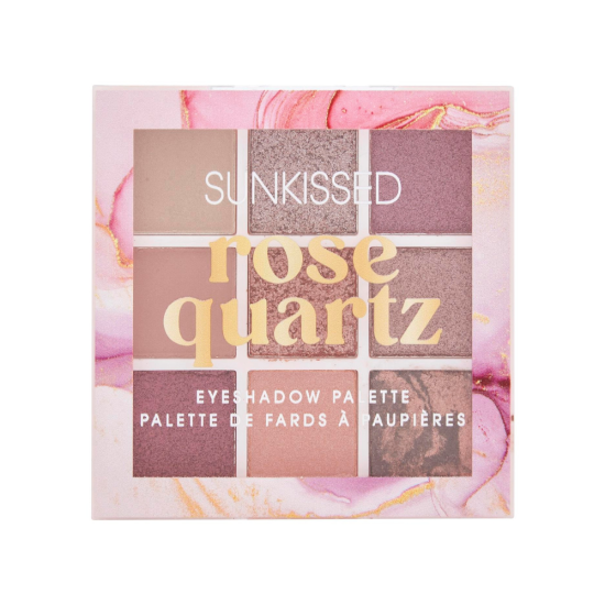 Sunkissed Rose Quartz Eyeshadow Palette lauvärvipalett