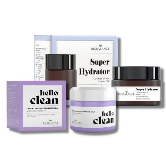 Set! Bio Balance Hydrating Cleansing Balm and Hydrating Face Cream