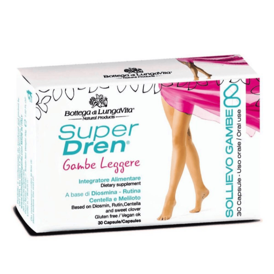 SuperDren Light Legs capsules capillary strengthening nutritional supplement