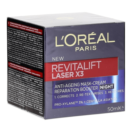 L´OREAL PARIS Öökreem Revitalift Laser 50 ml