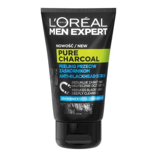L´oreal Paris Men Expert Pure Charcoal Face Scrub 100 ml