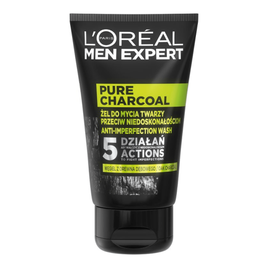 L´oreal Paris Men Expert Pure Charcoal face wash 100 ml