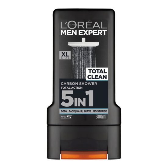 L´oreal Paris Men Expert Total Clean dušigeel 300 ml