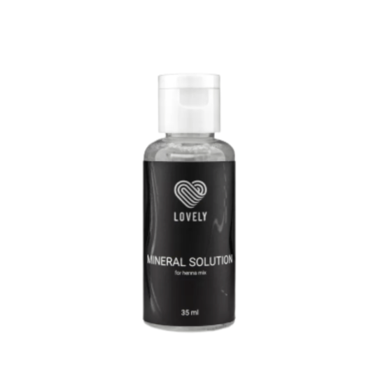 Lovely Proffessionals Mineral Solution for henna mix 35 ml