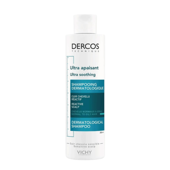 Vichy Dercos Ultra Soothing Dermatological Shampoo 200ml