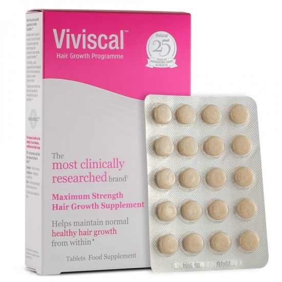Viviscal Maximum Strength Hair Growth juustekasvu vitamiinid 60 tbl